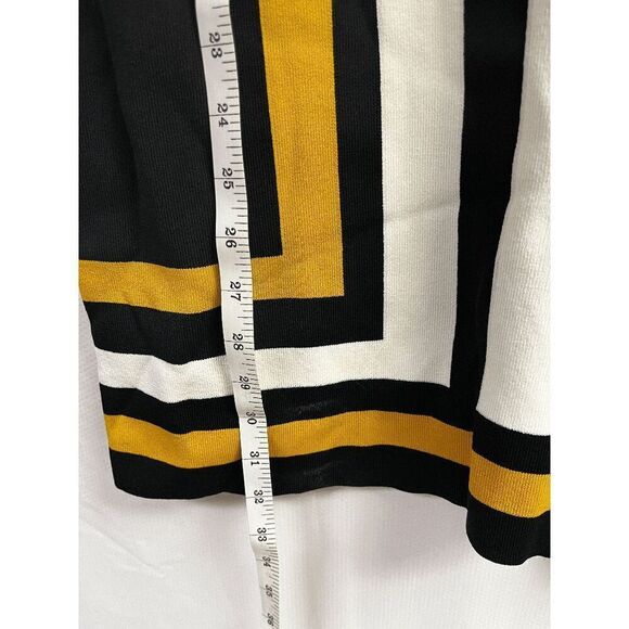 INC International Concepts Formal Womens Long Sleeve Bodycon Dress Striped Small - Picture 7 of 7